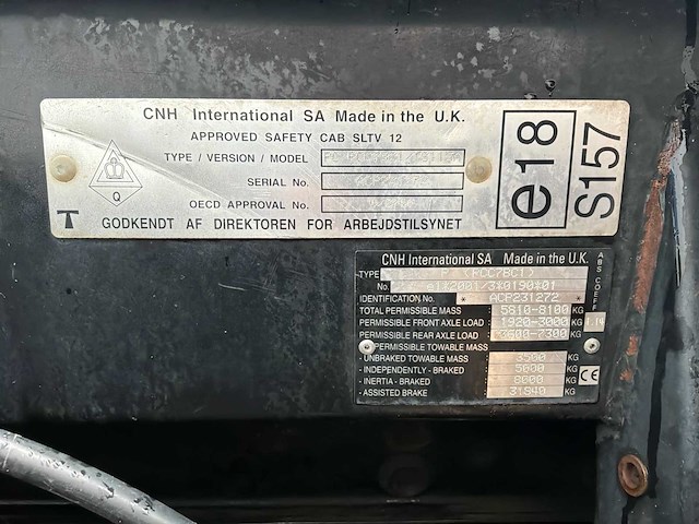 2004 new holland ts115a tractor (nieuwe motor en banden) - afbeelding 8 van  29