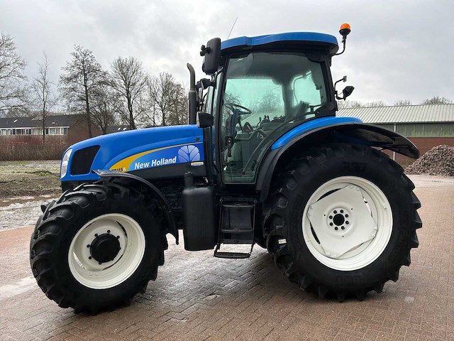 2004 new holland ts115a tractor (nieuwe motor en banden) - afbeelding 6 van  10