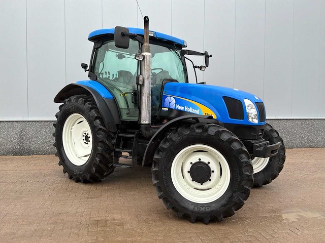 2004 new holland ts115a tractor (nieuwe motor en banden) - afbeelding 8 van  10