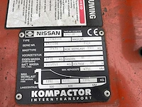 2004 nissan snx1l15hq vorkheftruck - afbeelding 8 van  10