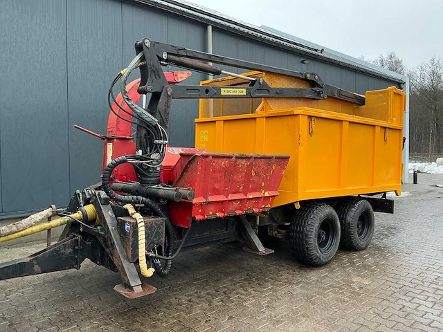 2004 obmtec tp250ph versnipperaar met laadbak combinatie - afbeelding 12 van  37