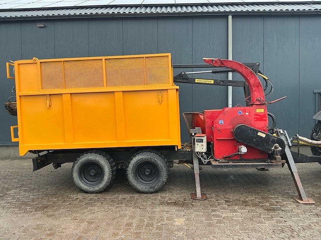 2004 obmtec tp250ph versnipperaar met laadbak combinatie - afbeelding 33 van  37