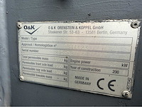 2004 o&k l25.5 shovel - afbeelding 16 van  23