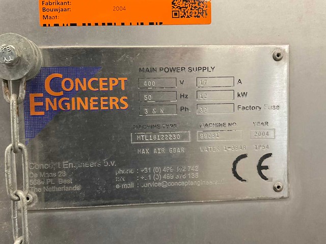 2004 optimum sorting mlt18122230 optische bandsorteermachine met invoertriller - afbeelding 6 van  22