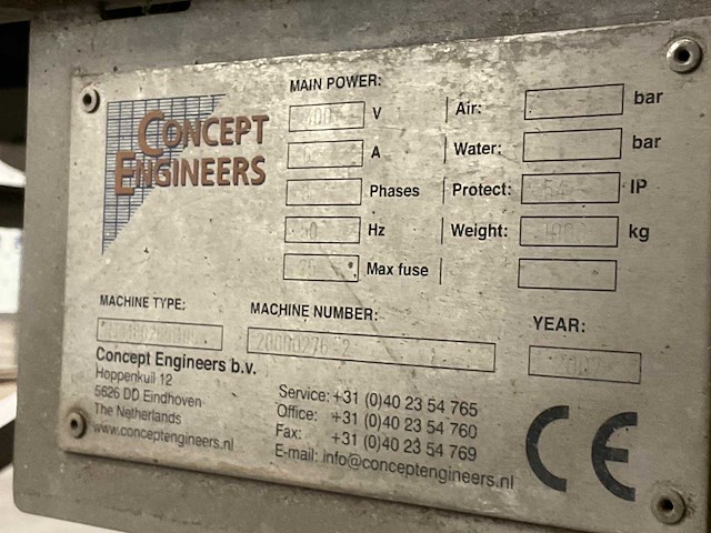 2004 optimum sorting mlt18122230 optische bandsorteermachine met invoertriller - afbeelding 12 van  22