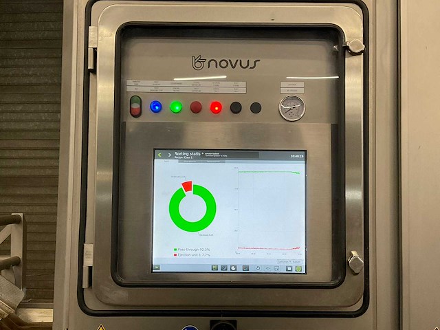 2004 optimum sorting mlt18122230 optische bandsorteermachine met invoertriller - afbeelding 19 van  22