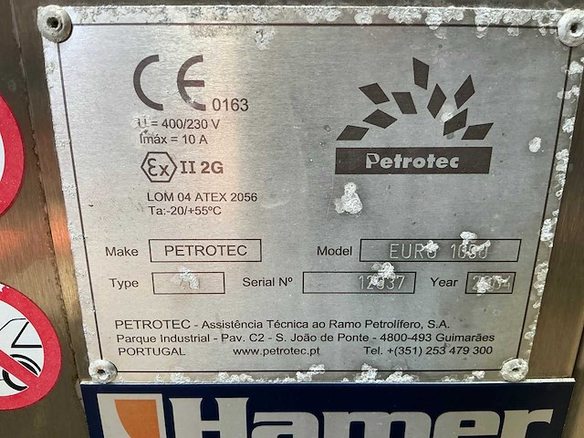 2004 petrotec euro1000 uitgifte station (2x) - afbeelding 4 van  6