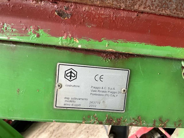 2004 piaggio porter 1.4 d kipper bedrijfswagen - afbeelding 21 van  30