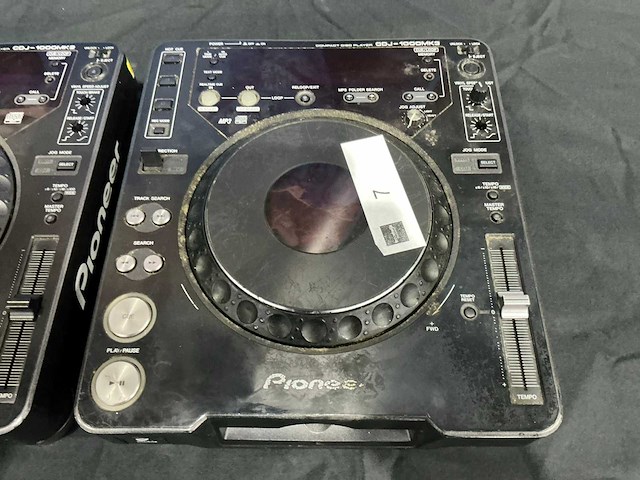2004 pioneer cdj-1000mke digitale mengtafel (2x) - afbeelding 5 van  6