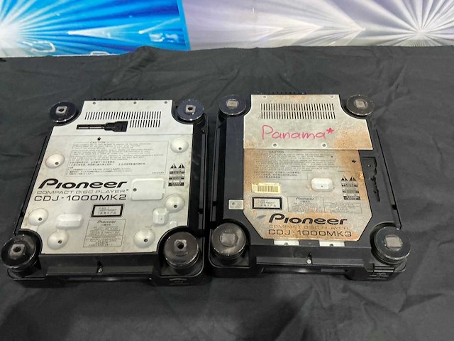2004 pioneer cdj-1000mke digitale mengtafel (2x) - afbeelding 2 van  6