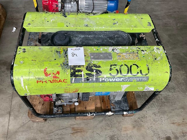 2004 pramac es 5000 power systems stroomgenerator - afbeelding 1 van  5