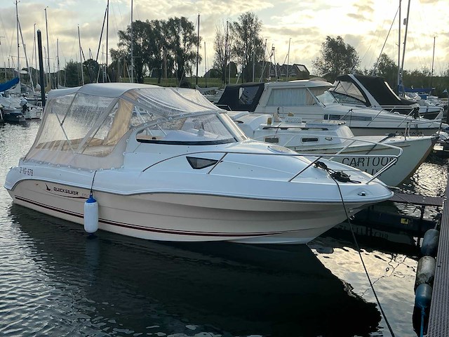 2004 quicksilver 650 cruiser speedboot - afbeelding 16 van  21