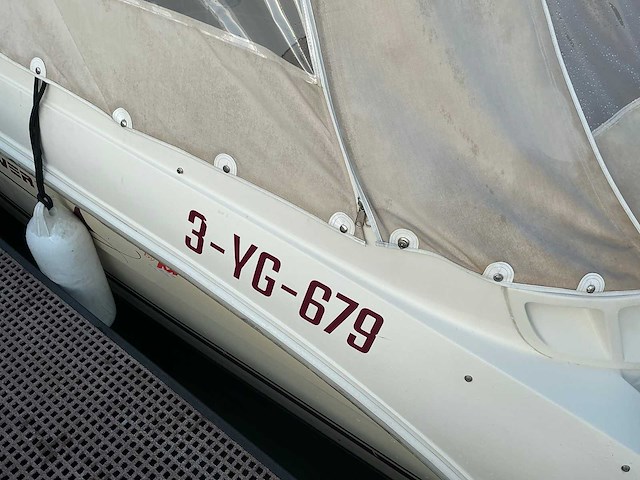 2004 quicksilver 650 cruiser speedboot - afbeelding 20 van  21