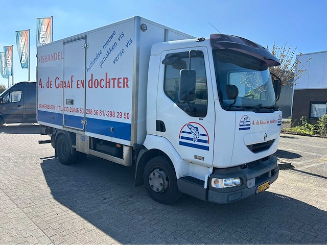 2004 renault vrachtwagen marktwagen met vangmuil - afbeelding 3 van  9