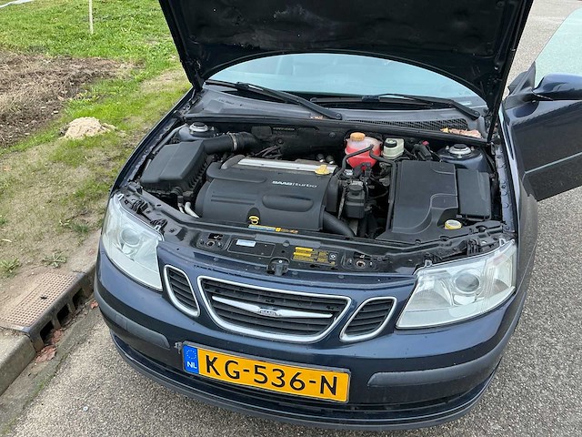 2004 saab 9-3 cabrio 1.8t vector personenauto - afbeelding 18 van  27