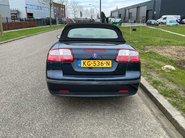 2004 saab 9-3 cabrio 1.8t vector personenauto - afbeelding 23 van  27