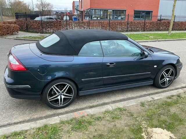 2004 saab 9-3 cabrio 1.8t vector personenauto - afbeelding 26 van  27