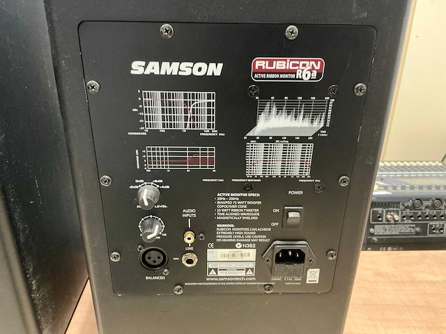 2004 samson rubicon6a speaker (2x) - afbeelding 3 van  3
