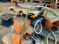 2004 schüco basispresse pneumatische aluminium profiel hoekpers - afbeelding 9 van  15