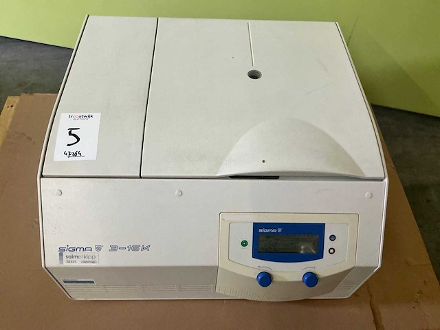 2004 sigma 3-16k centrifuge - afbeelding 3 van  6