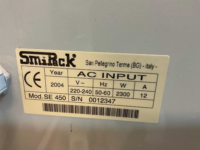 2004 smipack se450 folie vacuümverpakkingsmachine - afbeelding 7 van  7