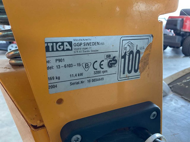 2004 stiga p901 (park compact hst) zitmaaier - afbeelding 6 van  14