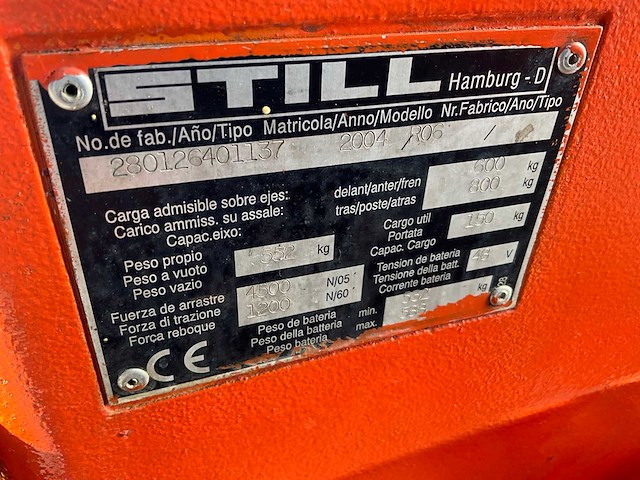 2004 still r06 industriële trekker - afbeelding 9 van  9
