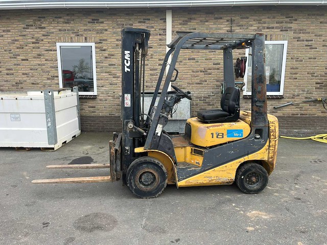 2004 tcm fd18t9h vorkheftruck - afbeelding 1 van  8