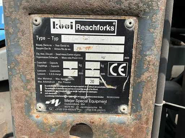 2004 terberg tkl-3x3-m meeneemheftruck - afbeelding 5 van  16