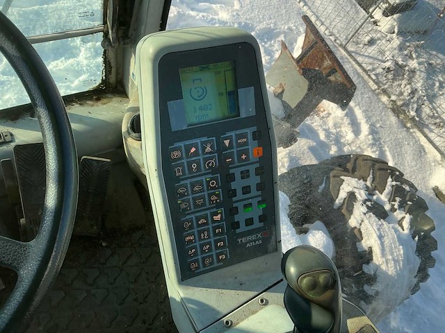 2004 terex atlas 2205mi wielgraafmachine - afbeelding 13 van  33