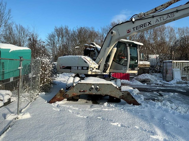 2004 terex atlas 2205mi wielgraafmachine - afbeelding 29 van  33