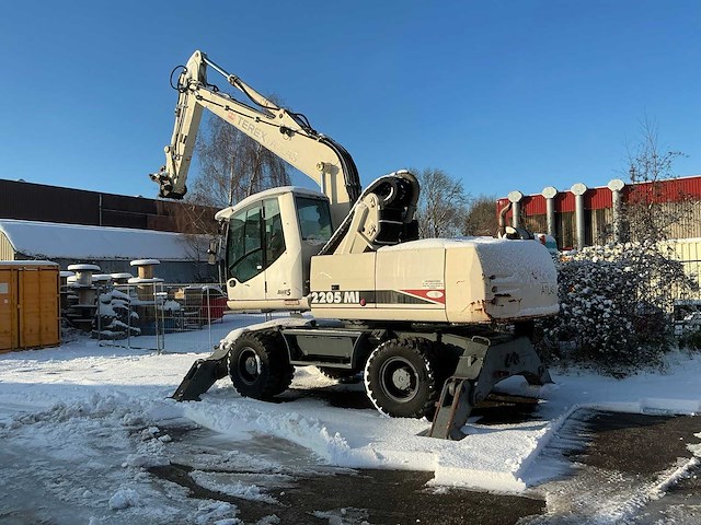 2004 terex atlas 2205mi wielgraafmachine - afbeelding 32 van  33