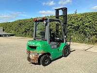 2004 toyota 7fdf25 vorkheftruck - afbeelding 6 van  12