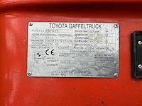 2004 toyota fbesf15 vorkheftruck - afbeelding 8 van  18
