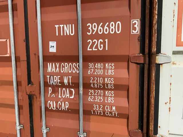 2004 triton zeecontainer - afbeelding 7 van  12