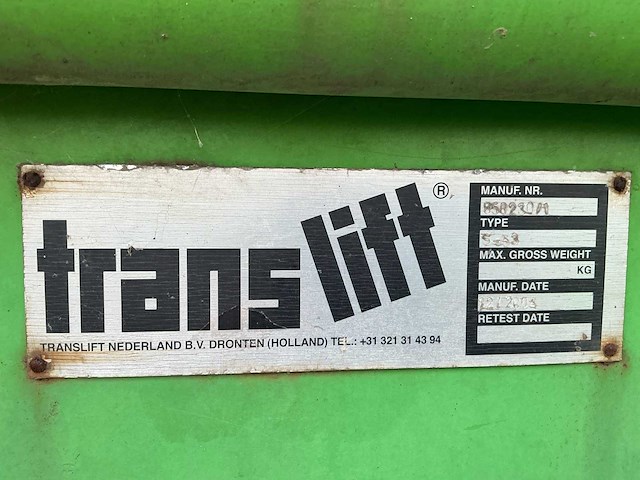 2004 vernooy s-53 afvalcontainer - afbeelding 3 van  11