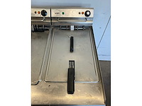 2004 visvardis fe15+15 dubbele elektrische friteuse - afbeelding 2 van  5