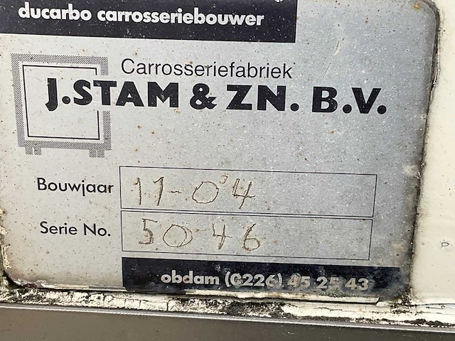 2004 vogelzang va-10-10gb schamel koel/vries aanhangwagen - afbeelding 29 van  35