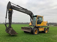 2004 volvo ew 160b banden graafmachine