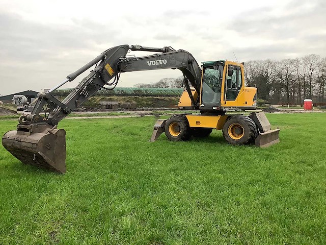 2004 volvo ew 160b banden graafmachine - afbeelding 17 van  20