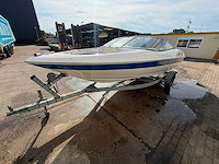 2004 wellcraft excel bowrider speedboot met stallingstrailer - afbeelding 12 van  50
