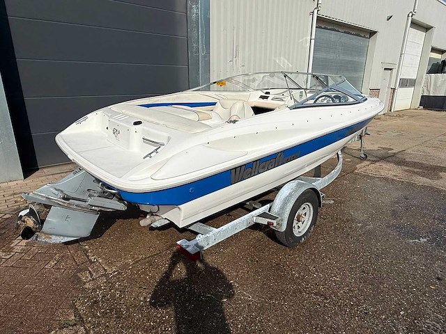 2004 wellcraft excel bowrider speedboot met stallingstrailer - afbeelding 49 van  50