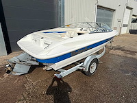 2004 wellcraft excel bowrider speedboot met stallingstrailer - afbeelding 49 van  50