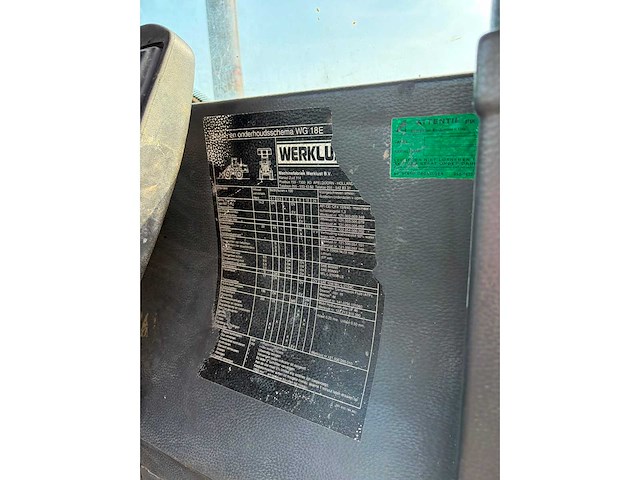 2004 werklust wg-18e shovel - afbeelding 7 van  16