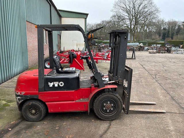 2004 yto vorkheftruck diesel - afbeelding 16 van  20