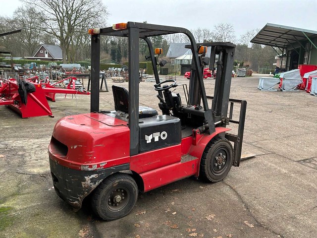 2004 yto vorkheftruck diesel - afbeelding 17 van  20