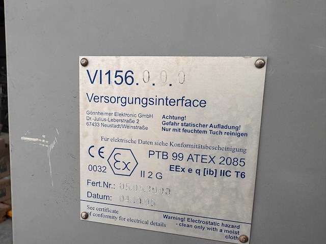 2005 - gönnheimer - dc155 - mobiele stroomgestuurde doseerunit - afbeelding 10 van  15