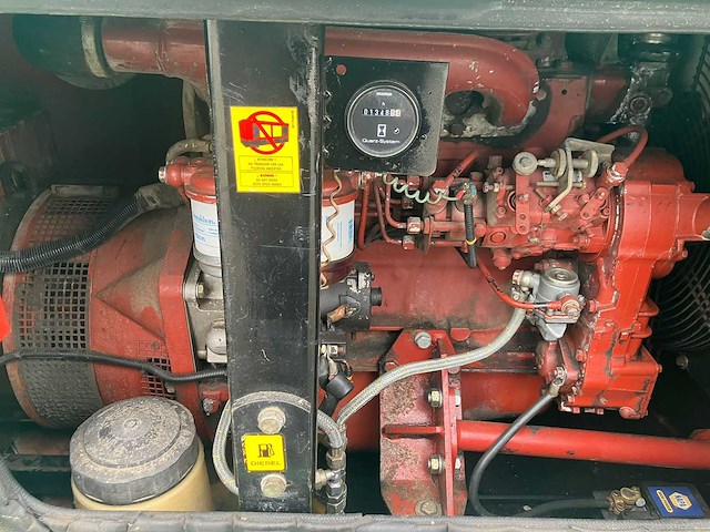 2005 - himoinsa - iveco hiw 40 - stroomgenerator noodaggregaat geluidgedempt - afbeelding 9 van  10