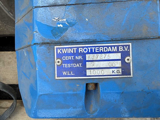 2005 - kettingtakel 1000 kg - afbeelding 12 van  13