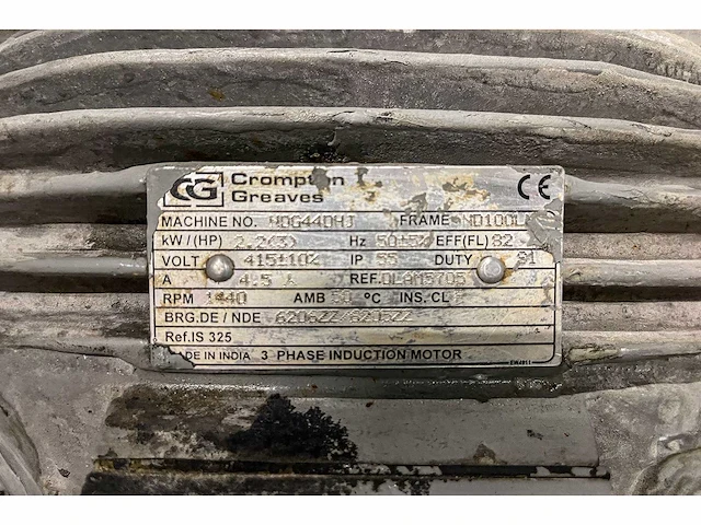 2005 - rollepaal - rsv 8/1 - 1 mtr vacuum tank - downstream - afbeelding 8 van  9